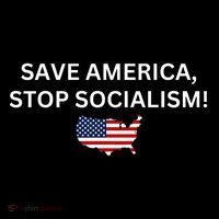 Save America Stop Socialism Baby Bodysuit
