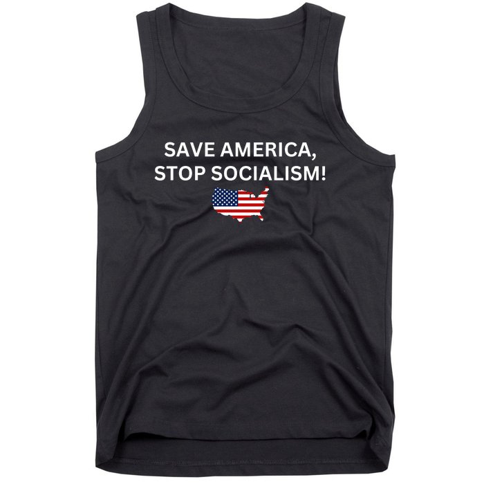 Save America Stop Socialism Tank Top