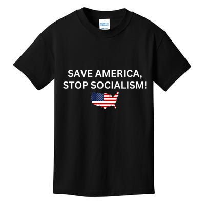 Save America Stop Socialism Kids T-Shirt