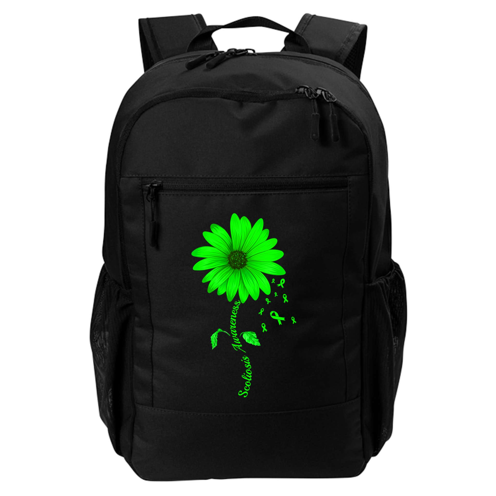 Scoliosis Awareness Sunflower Gift Backpack