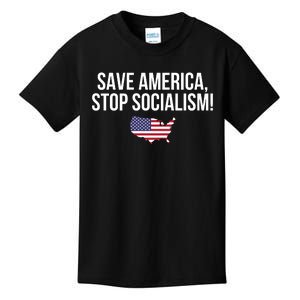 Save America Stop Socialism Kids T-Shirt