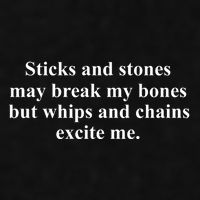 Sticks And Stones May Break My Bones Ladies PosiCharge Tri-Blend Wicking Tank