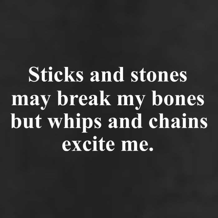 Sticks And Stones May Break My Bones Cool Comfort Performance Bucket Hat