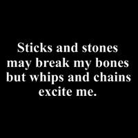 Sticks And Stones May Break My Bones Bucket Hat