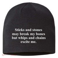 Sticks And Stones May Break My Bones Sustainable Beanie