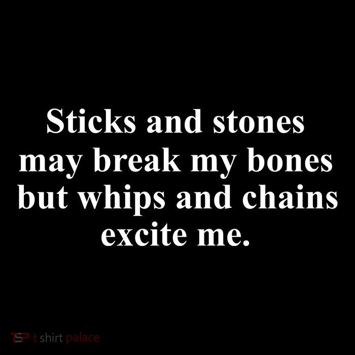 Sticks And Stones May Break My Bones Women's V-Neck T-Shirt
