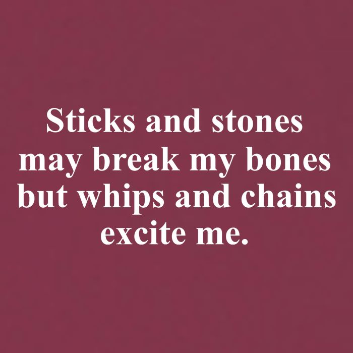 Sticks And Stones May Break My Bones 16oz Travel Tumbler