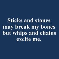 Sticks And Stones May Break My Bones Infant Baby Jersey Bodysuit
