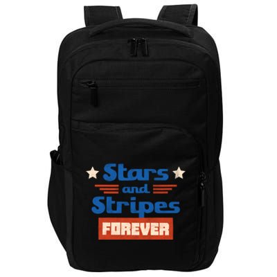 Stars And Stripes Forever Patriotic Holiday Impact Tech Backpack