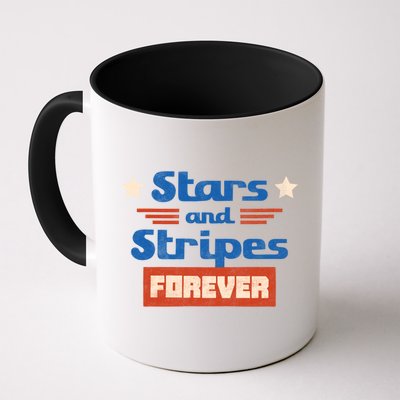 Stars And Stripes Forever Patriotic Holiday Mug