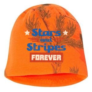 Stars And Stripes Forever Patriotic Holiday Kati - Camo Knit Beanie