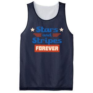 Stars And Stripes Forever Patriotic Holiday Mesh Reversible Basketball Jersey Tank