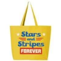 Stars And Stripes Forever Patriotic Holiday 25L Jumbo Tote