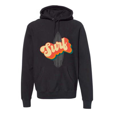 Surfing Apparel Surfer Surf Premium Hoodie