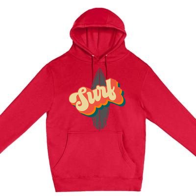 Surfing Apparel Surfer Surf Premium Pullover Hoodie