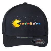 Space Astronomer Science Astronaut Sun Eat Planet Video Game Flexfit Unipanel Trucker Cap