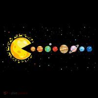 Space Astronomer Science Astronaut Sun Eat Planet Video Game Tall T-Shirt