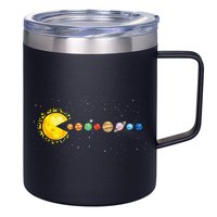 Space Astronomer Science Astronaut Sun Eat Planet Video Game 12oz Stainless Steel Coffee Mug