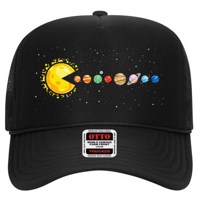 Space Astronomer Science Astronaut Sun Eat Planet Video Game Trucker Hat