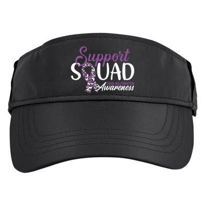 Support Awareness Squad I CM Cerebellum Chiari Malformation Adult Drive Performance Visor