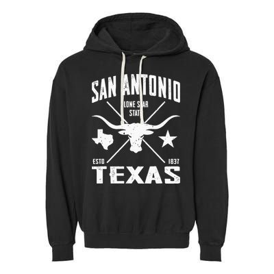 San Antonio Garment-Dyed Fleece Hoodie