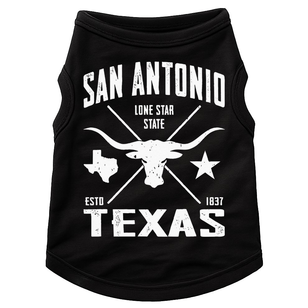 San Antonio Doggie Tank