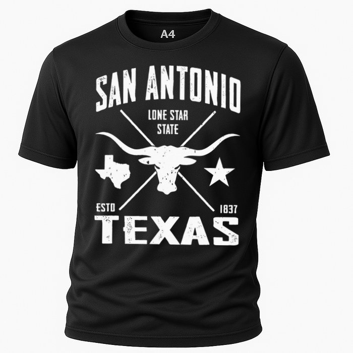 San Antonio Cooling Performance Crew T-Shirt