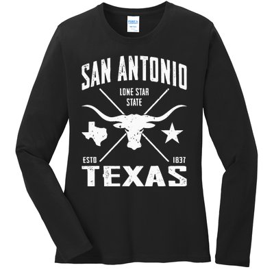 San Antonio Ladies Long Sleeve Shirt