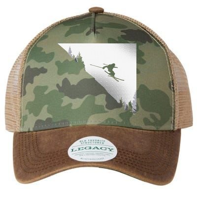 Ski Apparel Skiing Skier Ski Legacy Tie Dye Trucker Hat