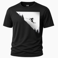 Ski Apparel Skiing Skier Ski Cooling Performance Crew T-Shirt
