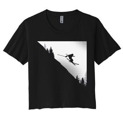 Ski Apparel Skiing Skier Ski Crop Top