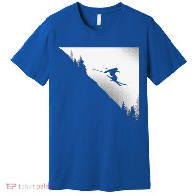 Ski Apparel Skiing Skier Ski Premium T-Shirt