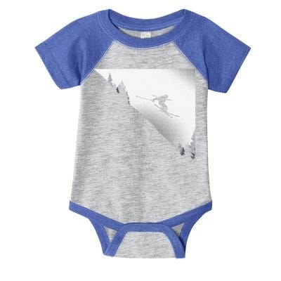 Ski Apparel Skiing Skier Ski Infant Baby Jersey Bodysuit