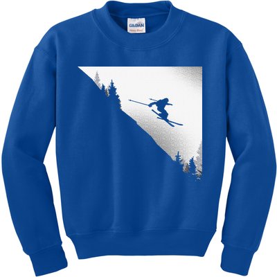 Ski Apparel Skiing Skier Ski Kids Sweatshirt