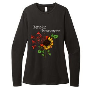 Stroke Awareness Stroke Survivor Stroke Design Womens CVC Long Sleeve Shirt