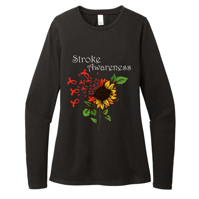 Stroke Awareness Stroke Survivor Stroke Design Womens CVC Long Sleeve Shirt