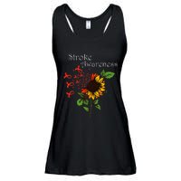 Stroke Awareness Stroke Survivor Stroke Design Ladies Essential Flowy Tank