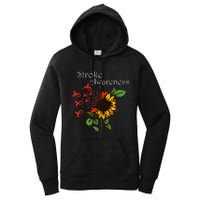 Stroke Awareness Stroke Survivor Stroke Design Women's Pullover Hoodie