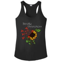 Stroke Awareness Stroke Survivor Stroke Design Ladies PosiCharge Competitor Racerback Tank