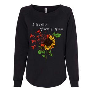 Stroke Awareness Stroke Survivor Stroke Design Womens California Wash Sweatshirt