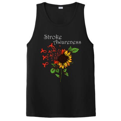 Stroke Awareness Stroke Survivor Stroke Design PosiCharge Competitor Tank