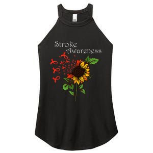 Stroke Awareness Stroke Survivor Stroke Design Women's Perfect Tri Rocker Tank