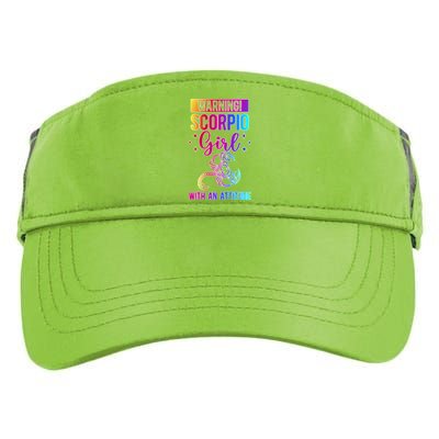 Scorpio Attitude Scorpio Zodiac Sign Scorpio Birthday Gift Adult Drive Performance Visor