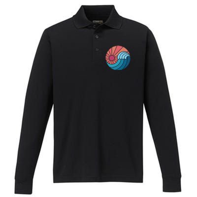 Sun &Amp; Sea Performance Long Sleeve Polo