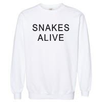 Snakes Alive Garment-Dyed Sweatshirt