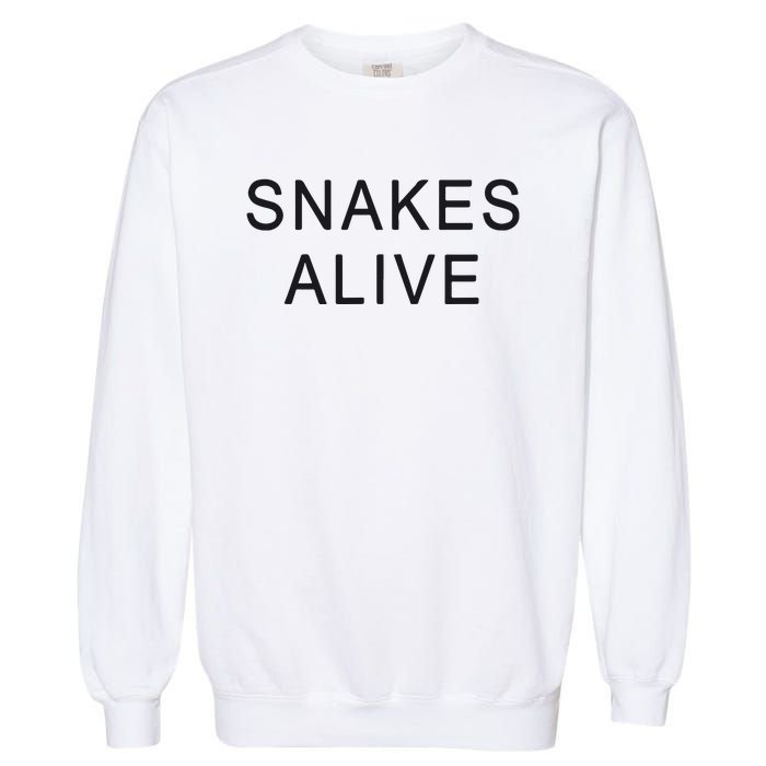 Snakes Alive Garment-Dyed Sweatshirt