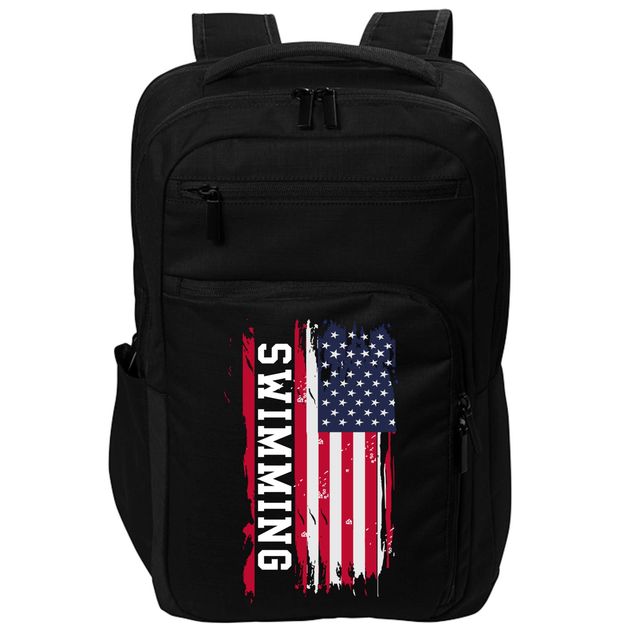Swimming And Swimmers Gift Impact Tech Backpack