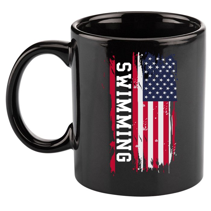 Swimming And Swimmers Gift 11oz C Handle Ceramic Mug