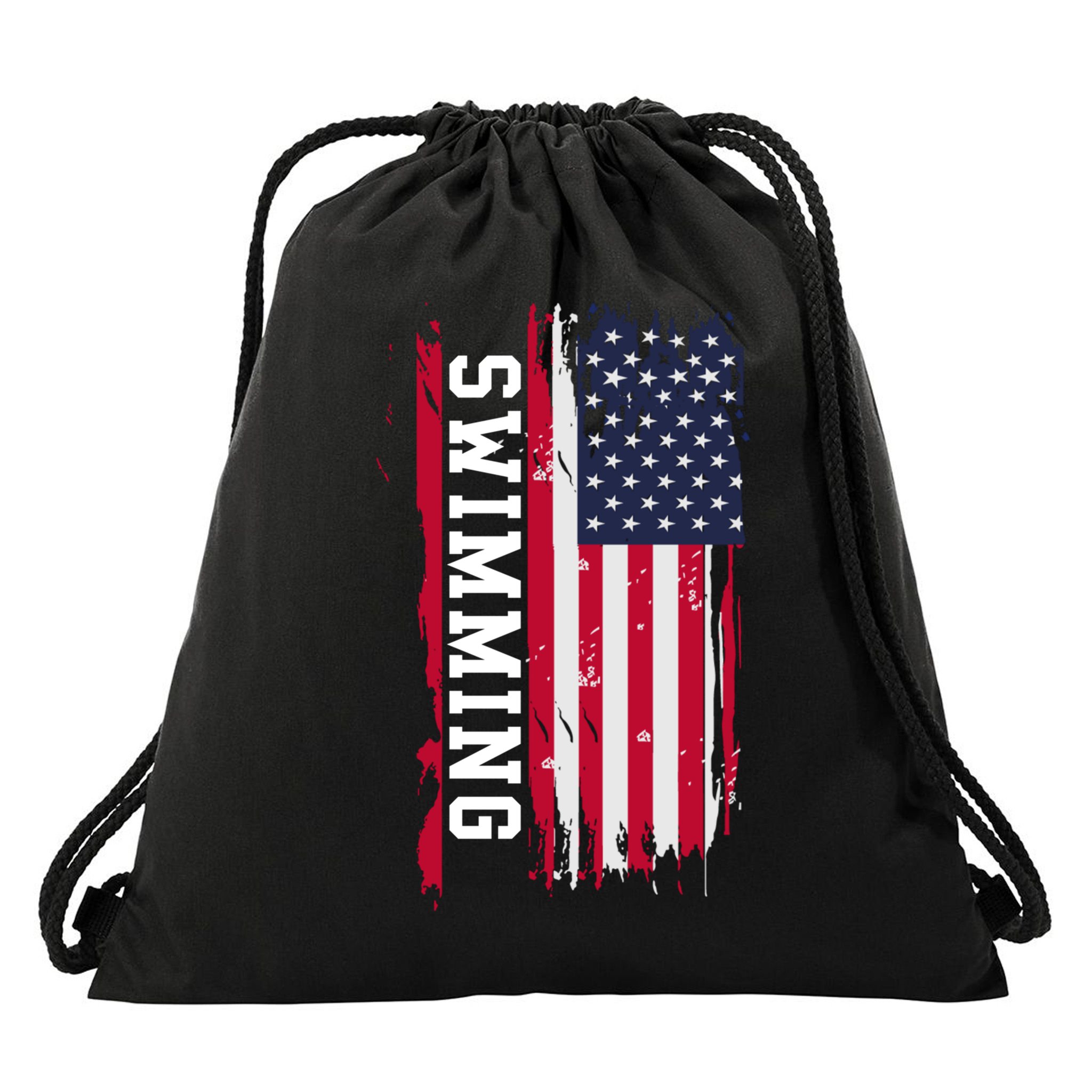 Swimming And Swimmers Gift Drawstring Bag