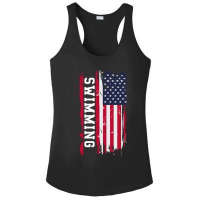 Swimming And Swimmers Gift Ladies PosiCharge Competitor Racerback Tank